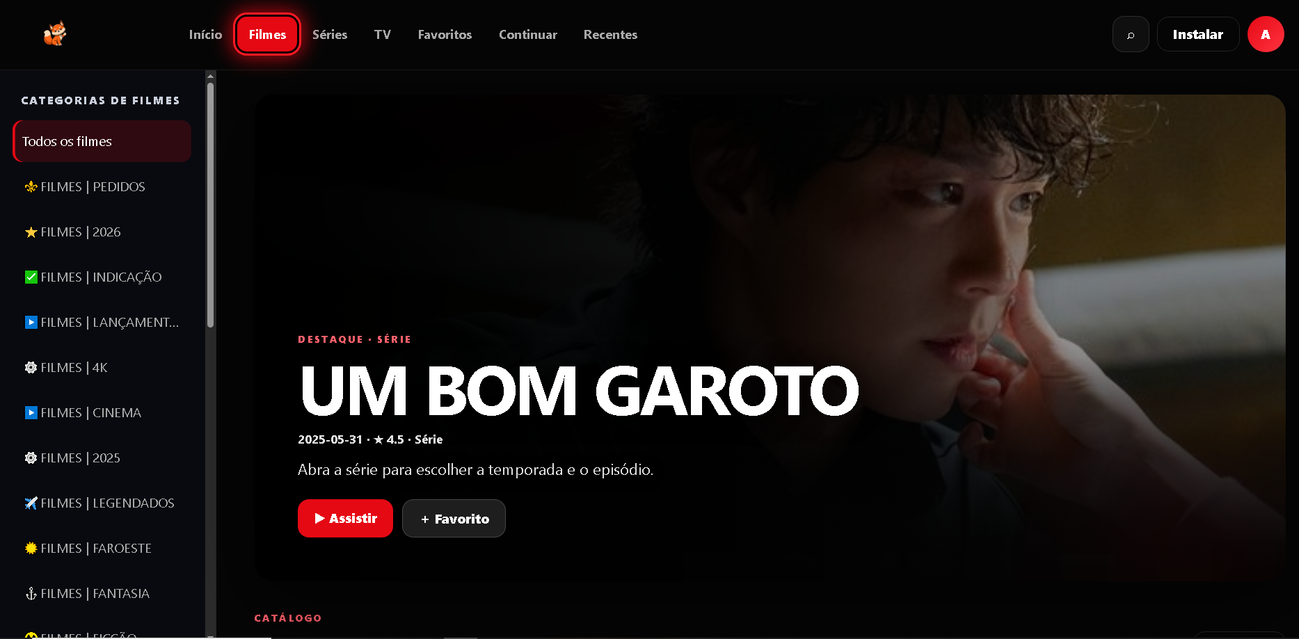 Web player aurora